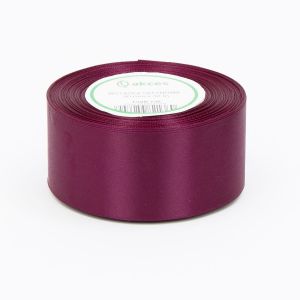 Wstążka satynowa Akces Purpurowa ciemna, 38mm x 33m